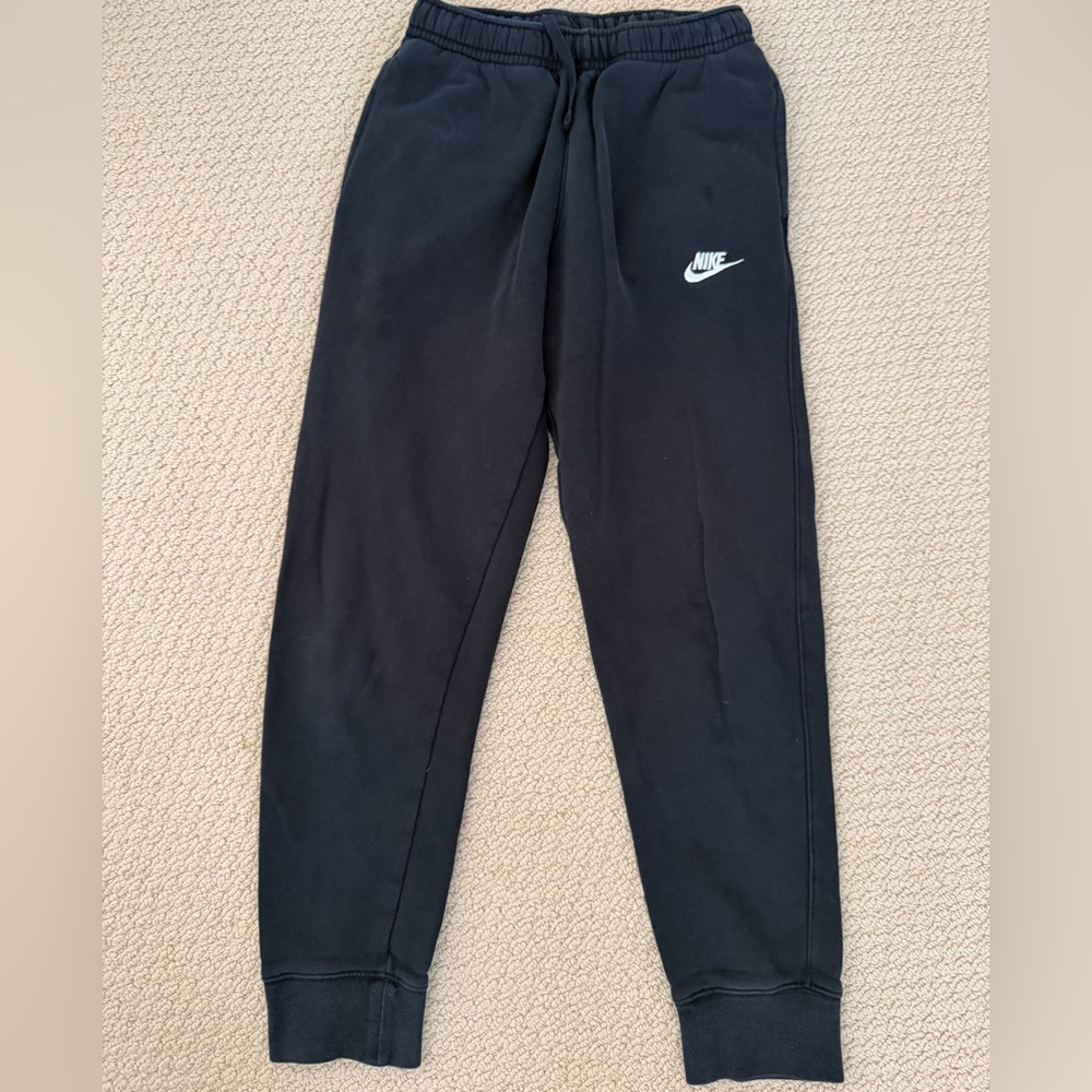 Nike Men’s Black Sweatpants with Logo XS